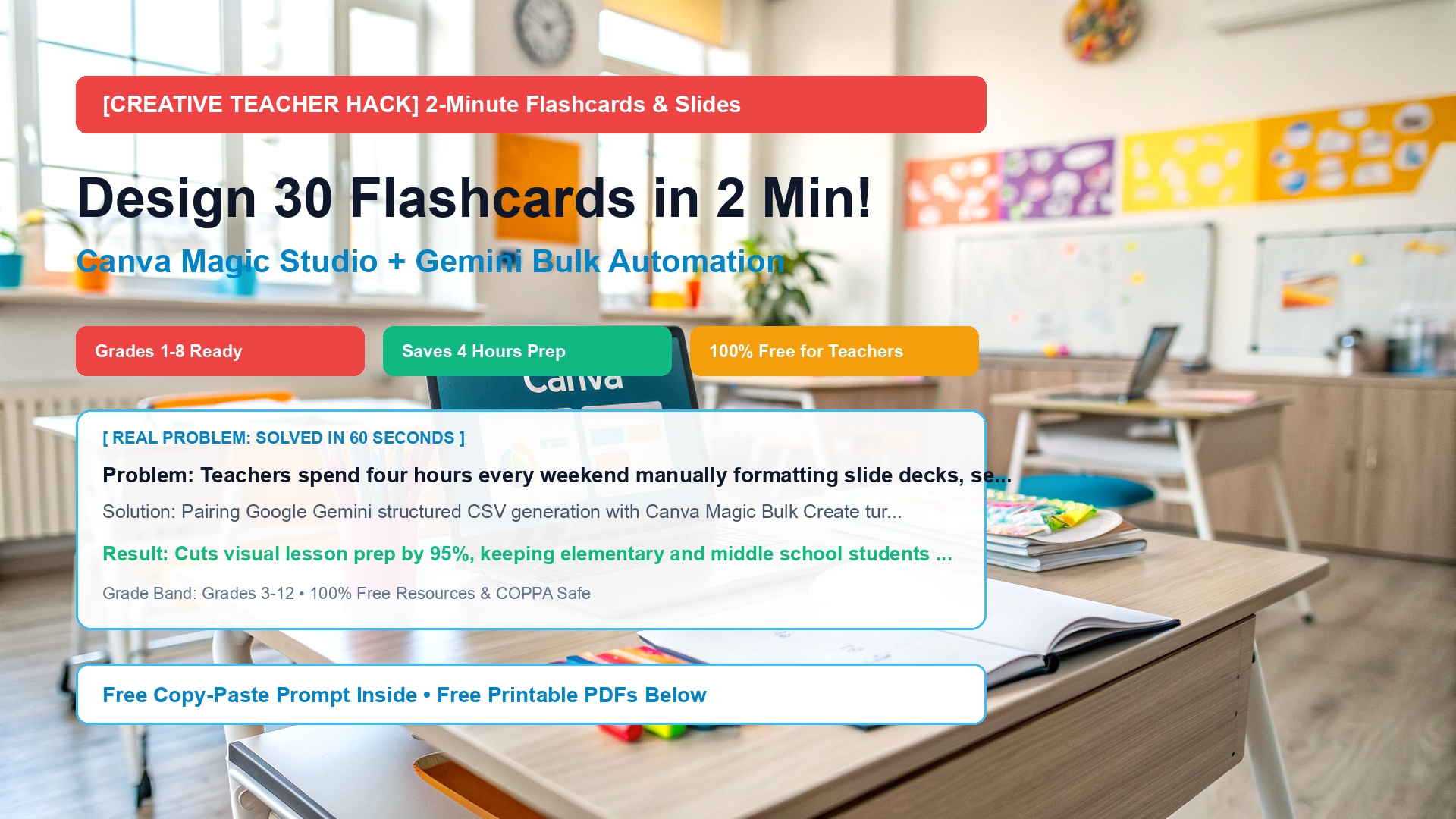 Create 30 Interactive Flashcards & Slides in 2 Minutes